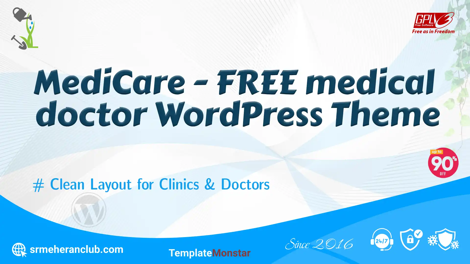 MediCare – FREE medical doctor WordPress Theme — Theme by Templatemonster