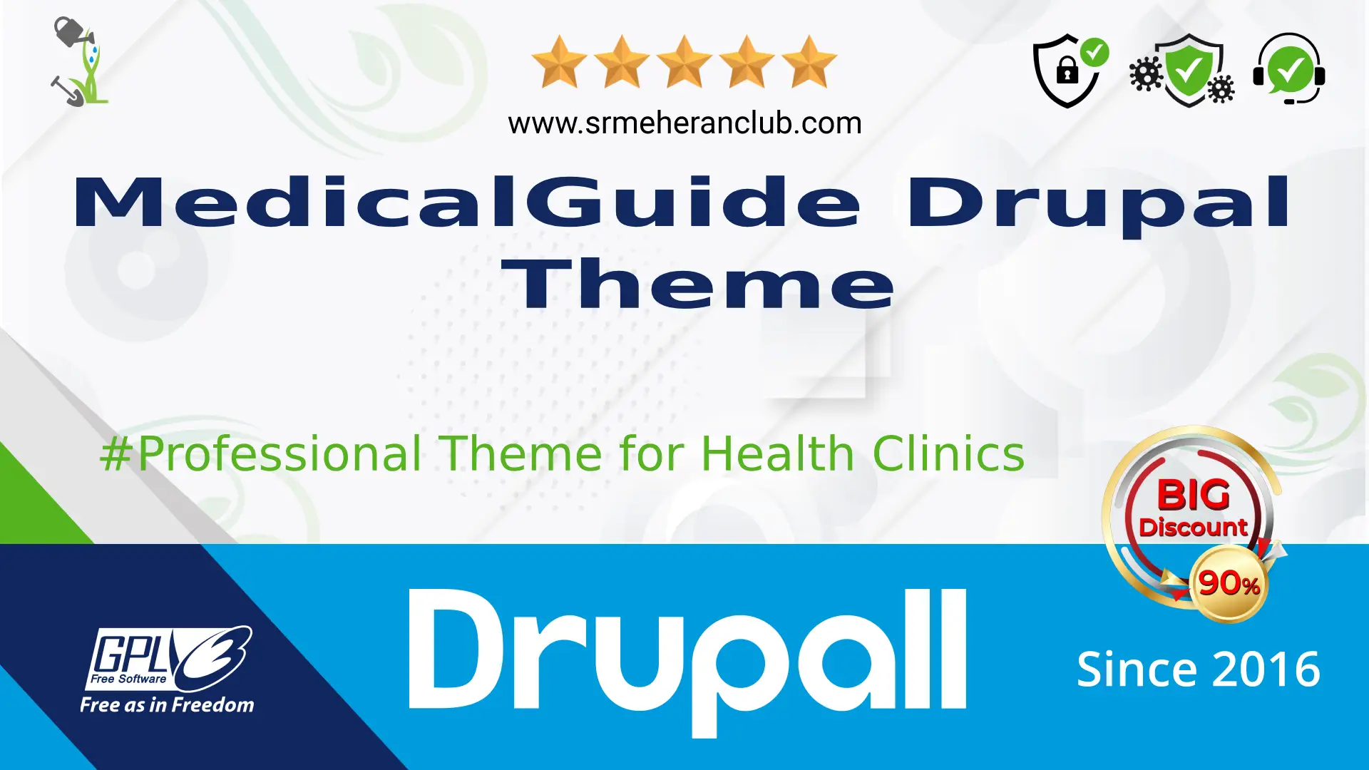 MedicalGuide Drupal Theme — Theme by Themeforest