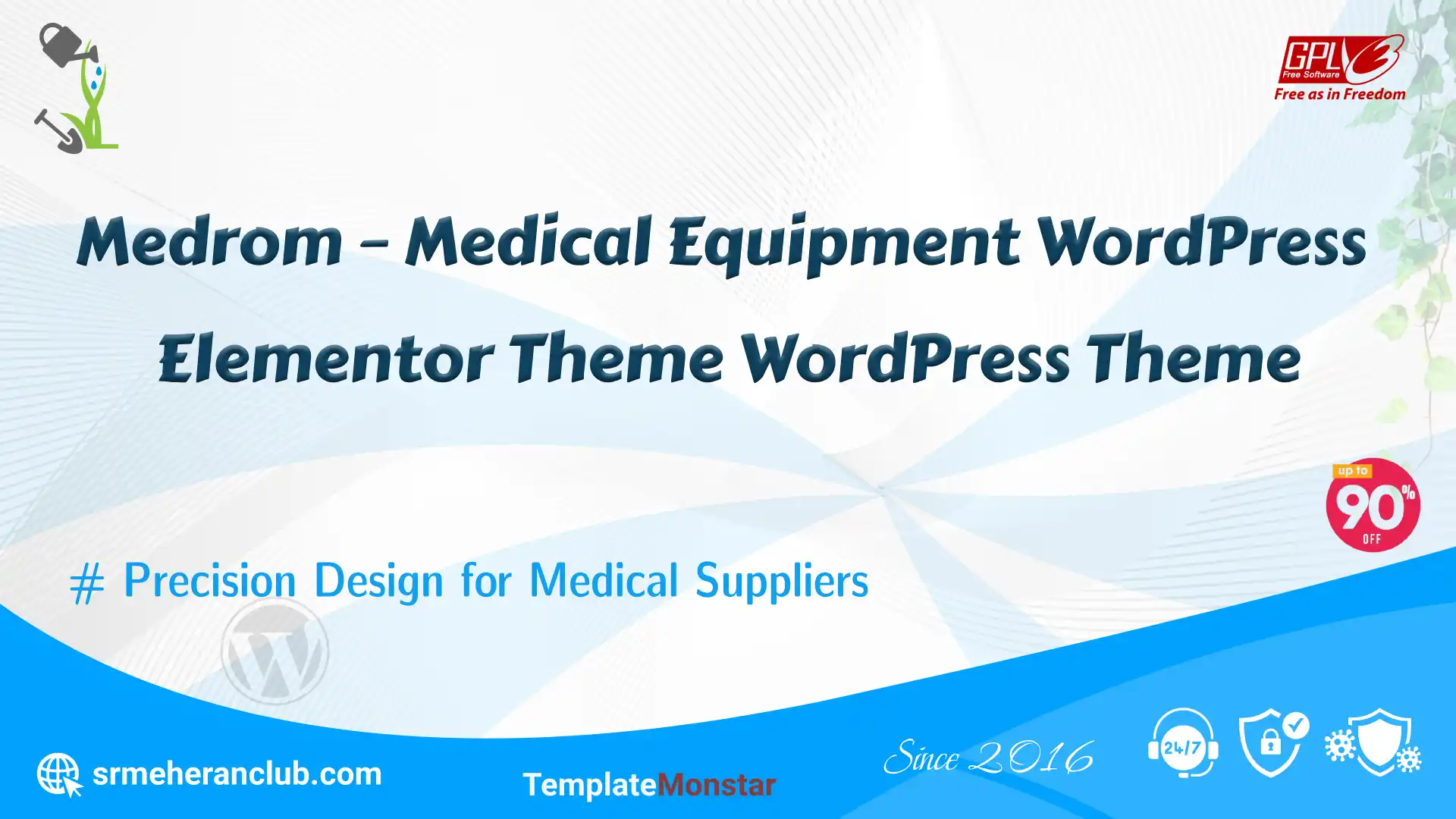 Medrom – Medical Equipment WordPress Elementor Theme WordPress Theme — Theme by Templatemonster