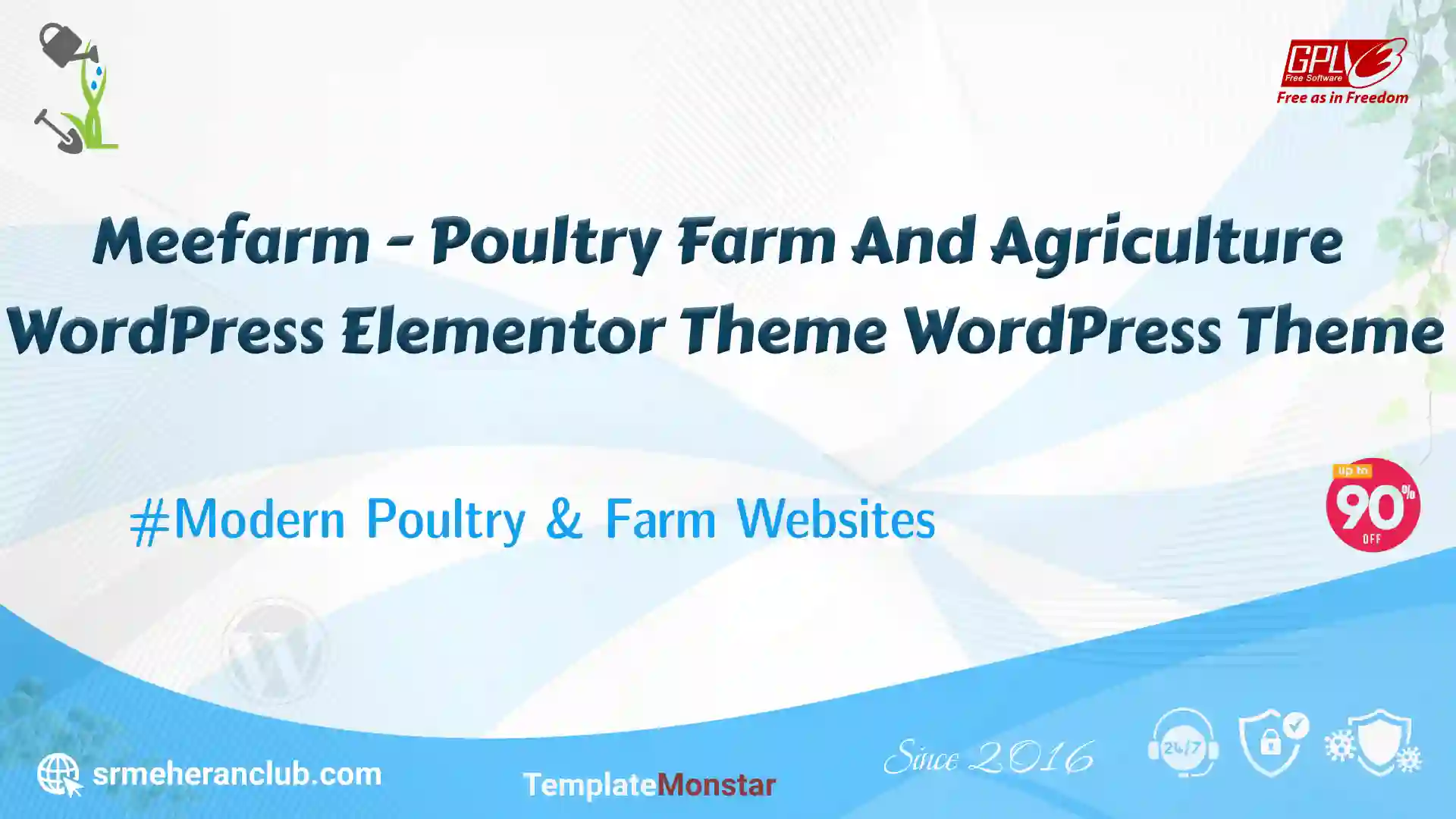 Meefarm – Poultry Farm And Agriculture WordPress Elementor Theme WordPress Theme — Theme by Templatemonster