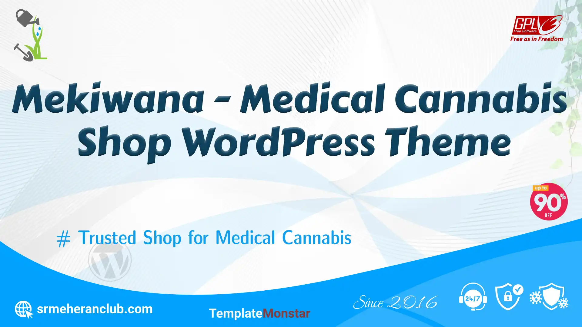 Mekiwana – Medical Cannabis Shop WordPress Theme — Theme by Templatemonster