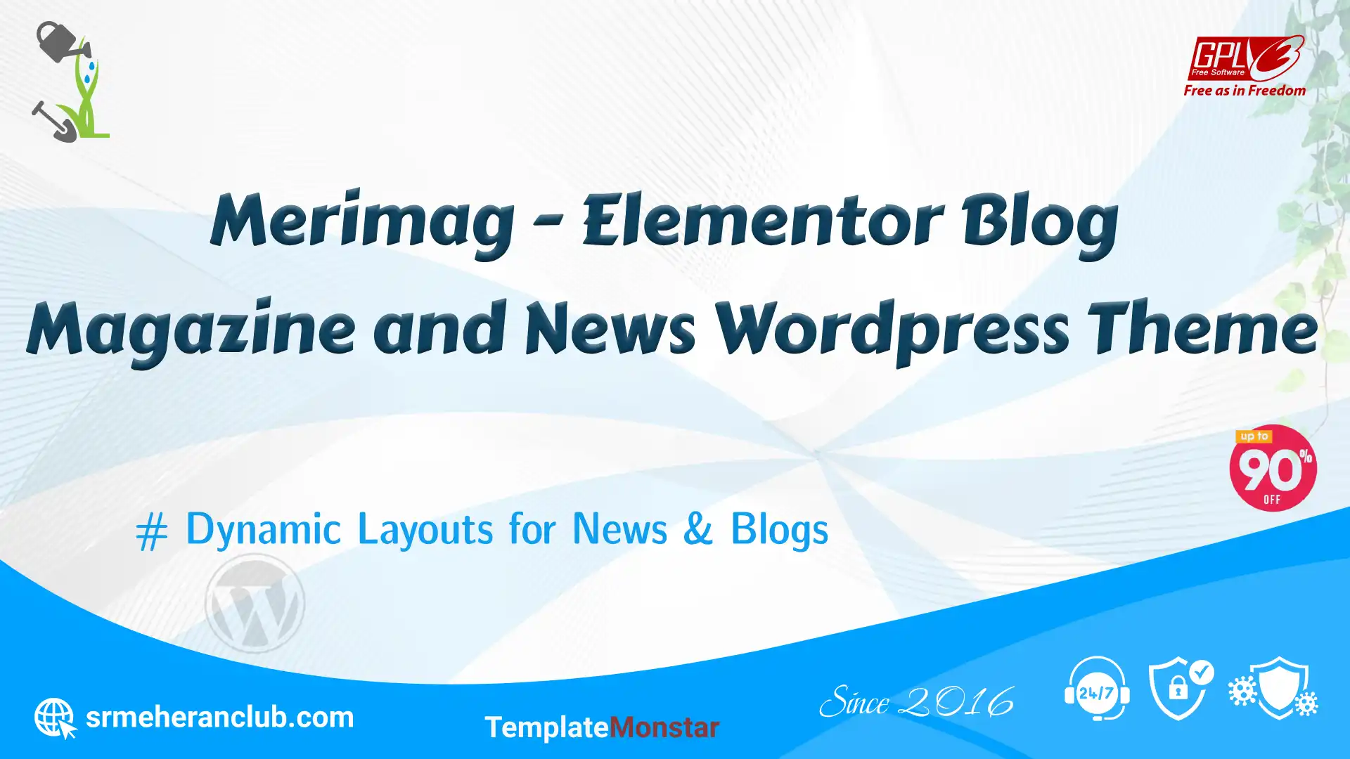 Merimag – Elementor Blog Magazine and News WordPress Theme — Theme by Templatemonster