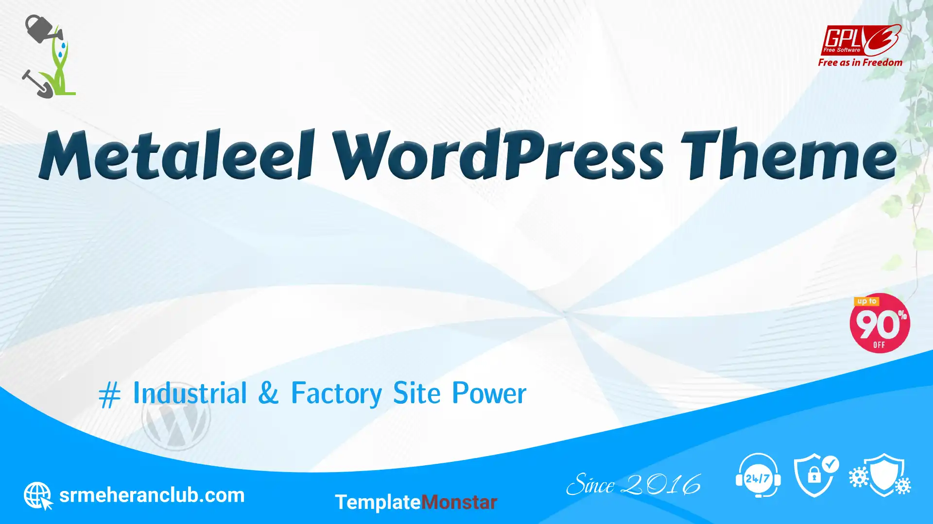 Metaleel WordPress Theme — Theme by Templatemonster