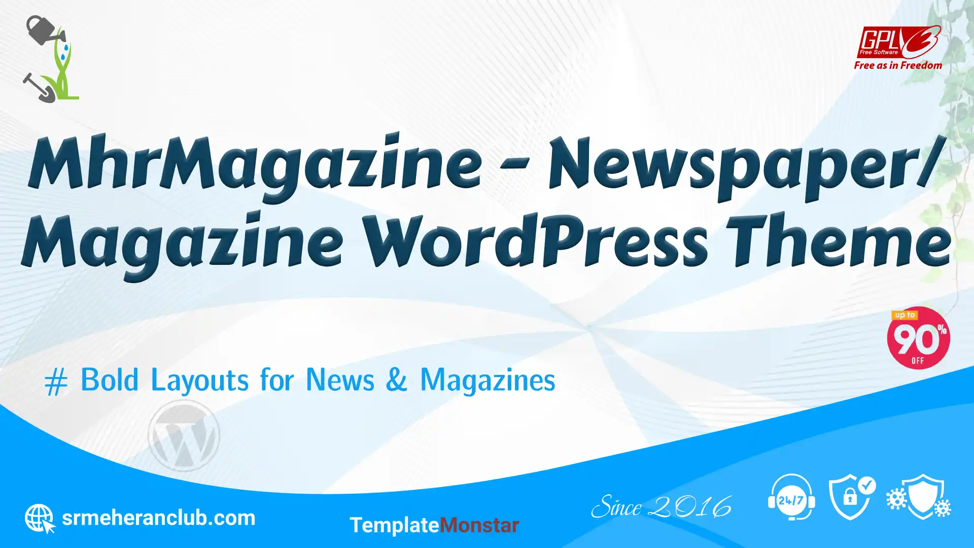 MhrMagazine – Newspaper/Magazine WordPress Theme — Theme by Templatemonster