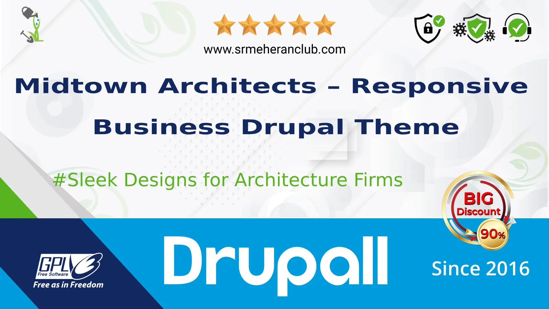 Midtown Architects – Responsive Business Drupal Theme — Theme by Themeforest