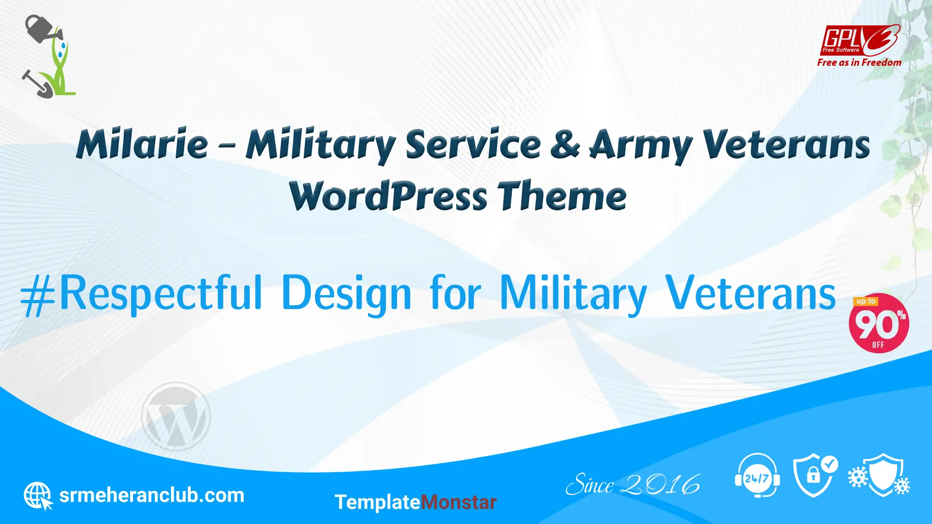 Milarie – Military Service & Army Veterans WordPress Theme — Theme by Templatemonster