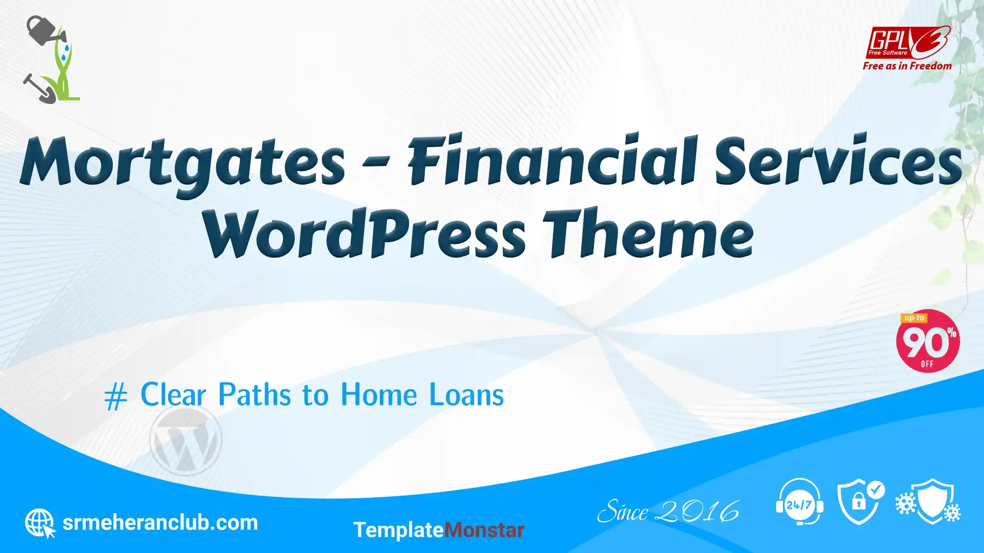 Mortgates – Financial Services WordPress Theme — Theme by Templatemonster