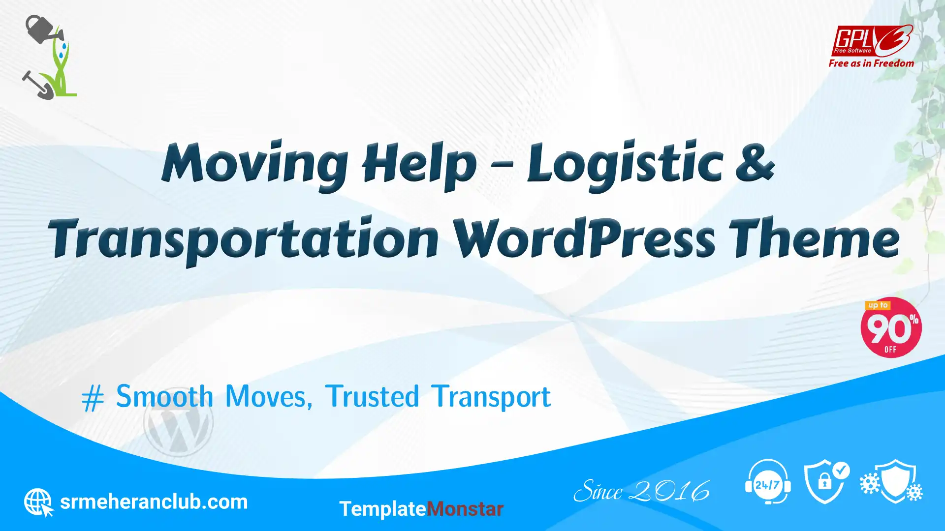Moving Help – Logistic & Transportation WordPress Theme — Theme by Templatemonster