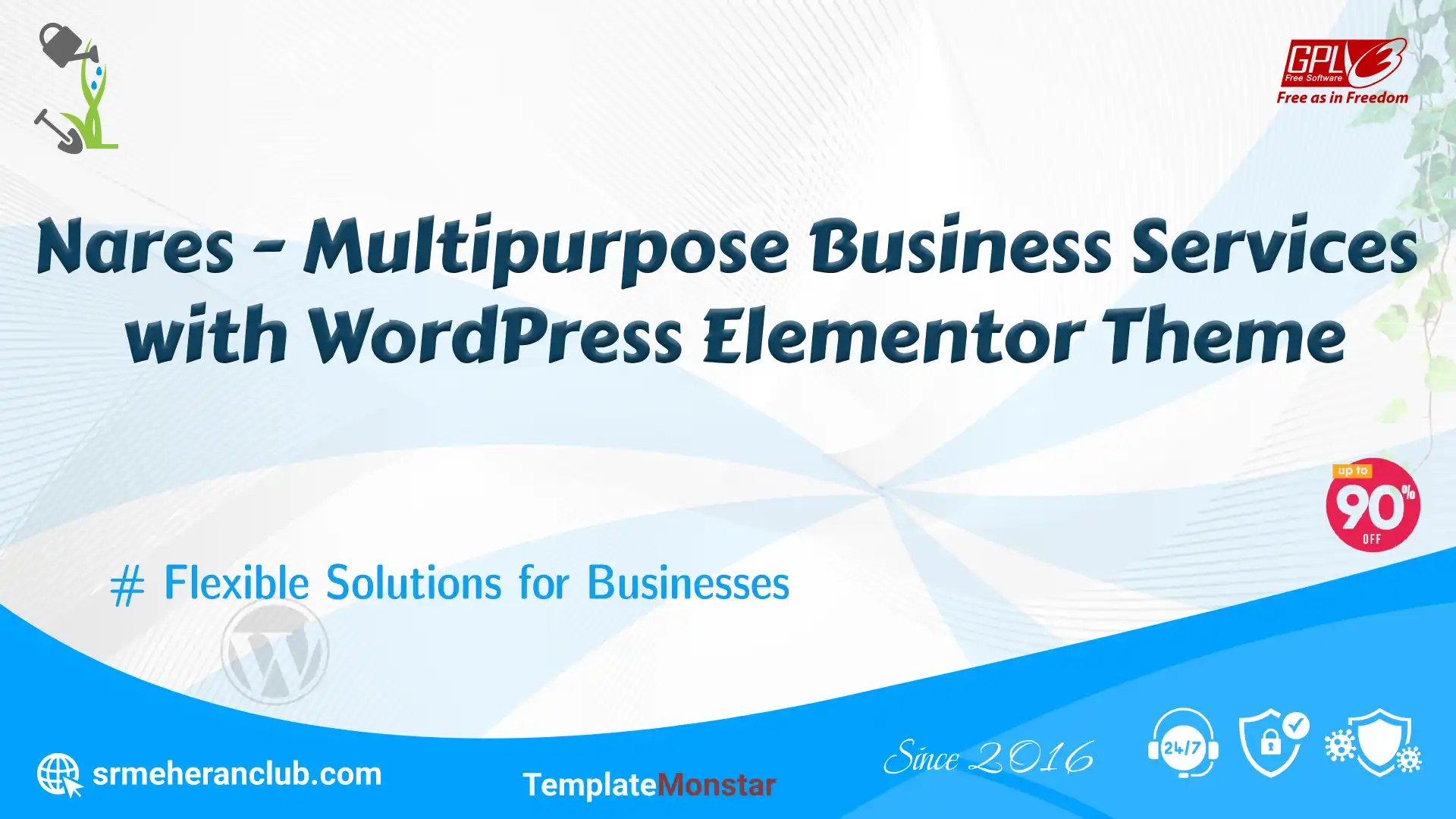 Nares – Multipurpose Business Services with WordPress Elementor Theme — Theme by Templatemonster