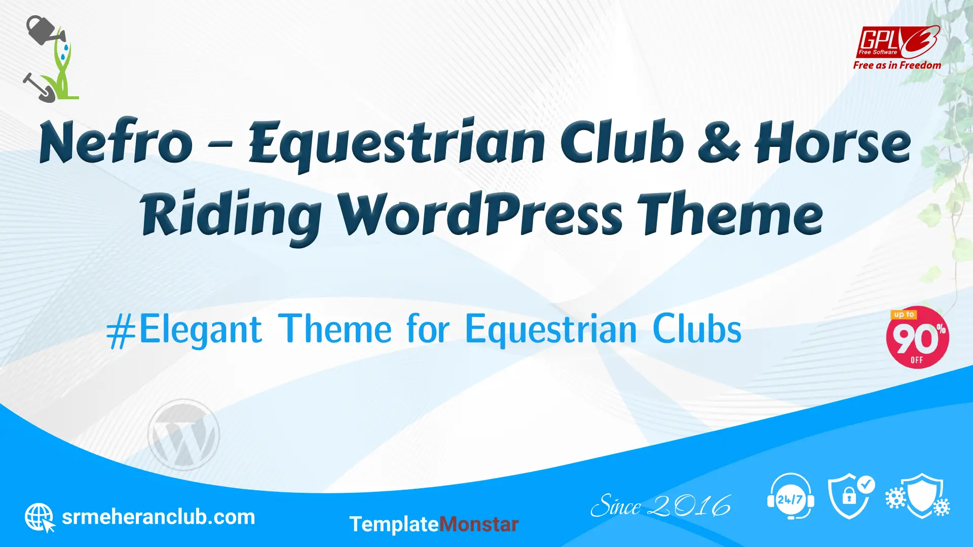Nefro – Equestrian Club & Horse Riding WordPress Theme — Theme by Templatemonster