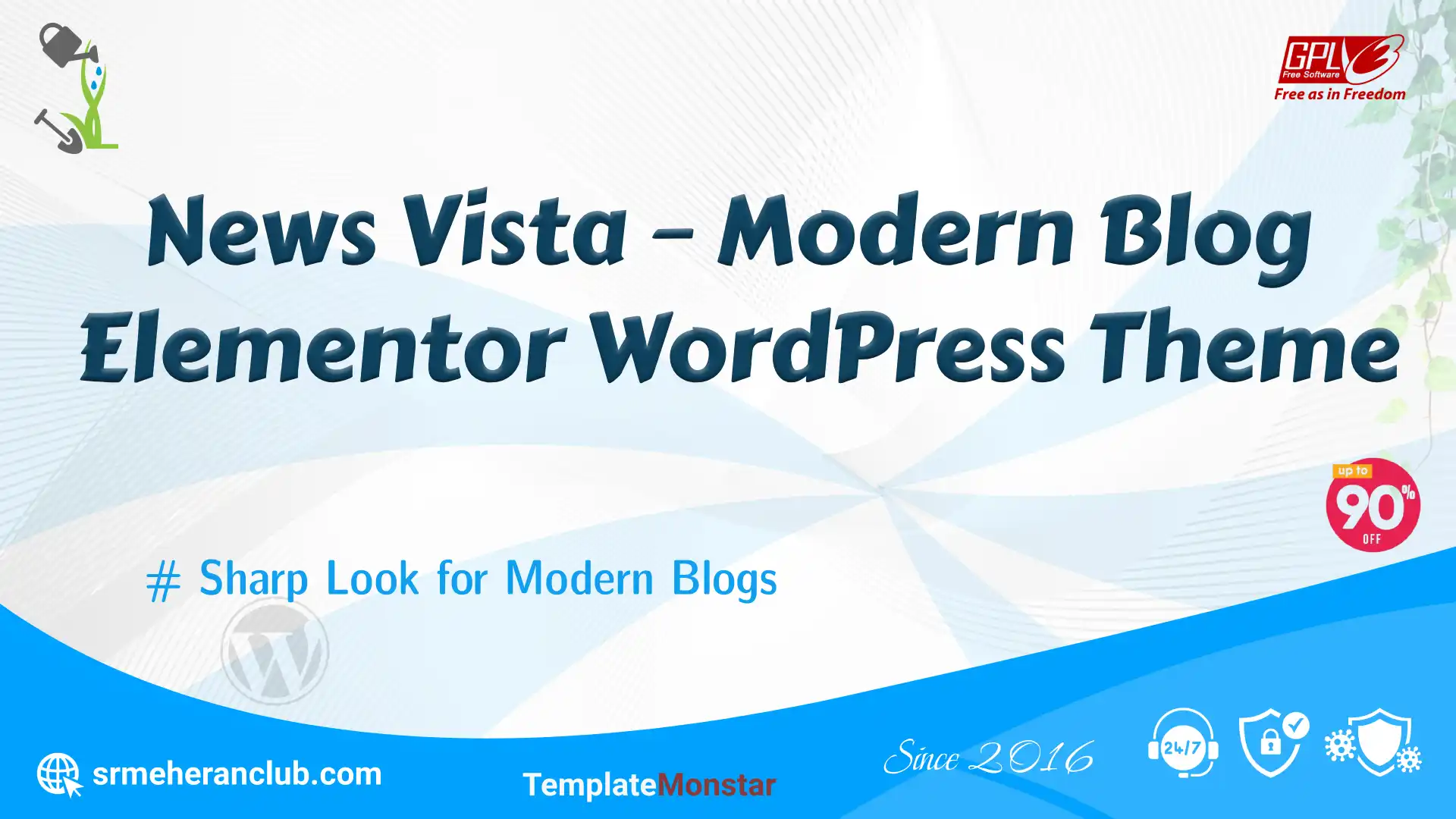 News Vista – Modern Blog Elementor WordPress Theme