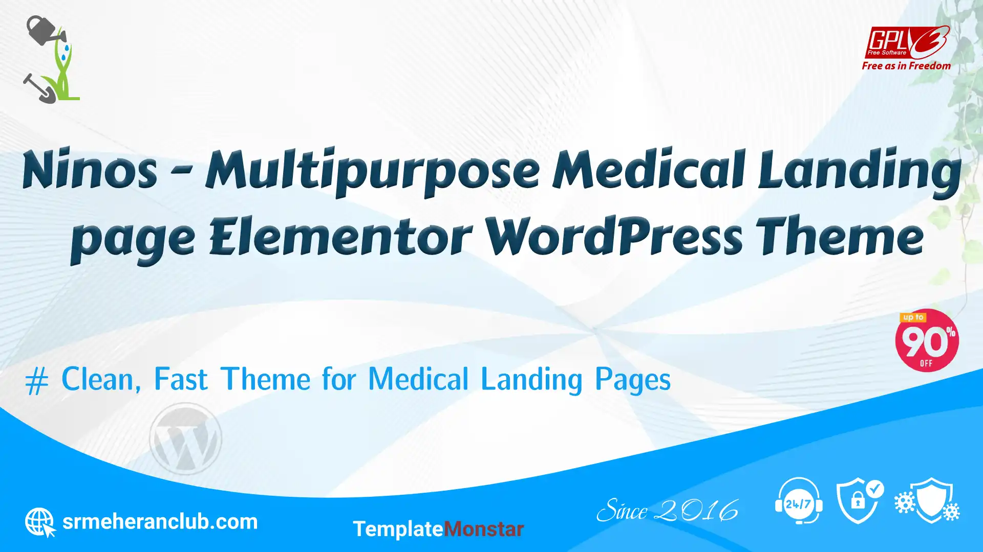 Ninos – Multipurpose Medical Landing page Elementor WordPress Theme — Theme by Templatemonster