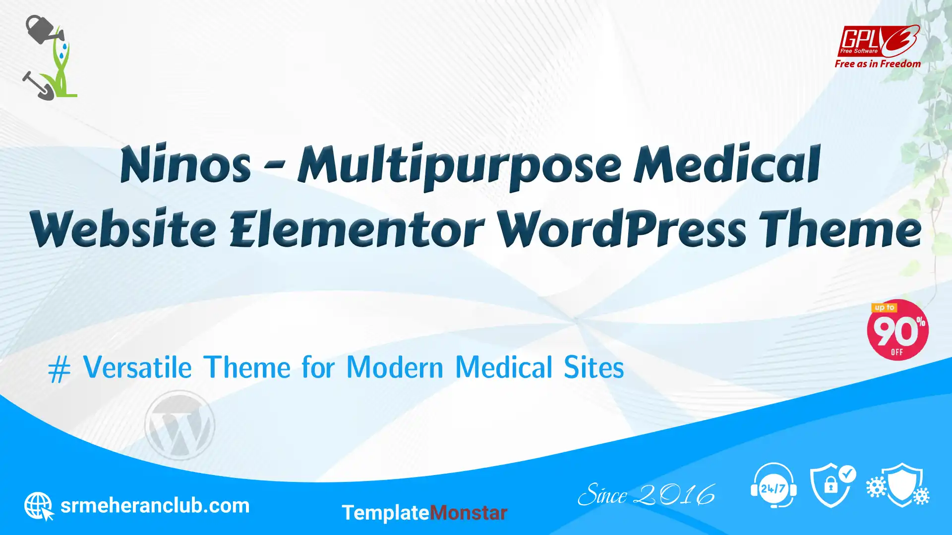 Ninos – Multipurpose Medical Website Elementor WordPress Theme — Theme by Templatemonster