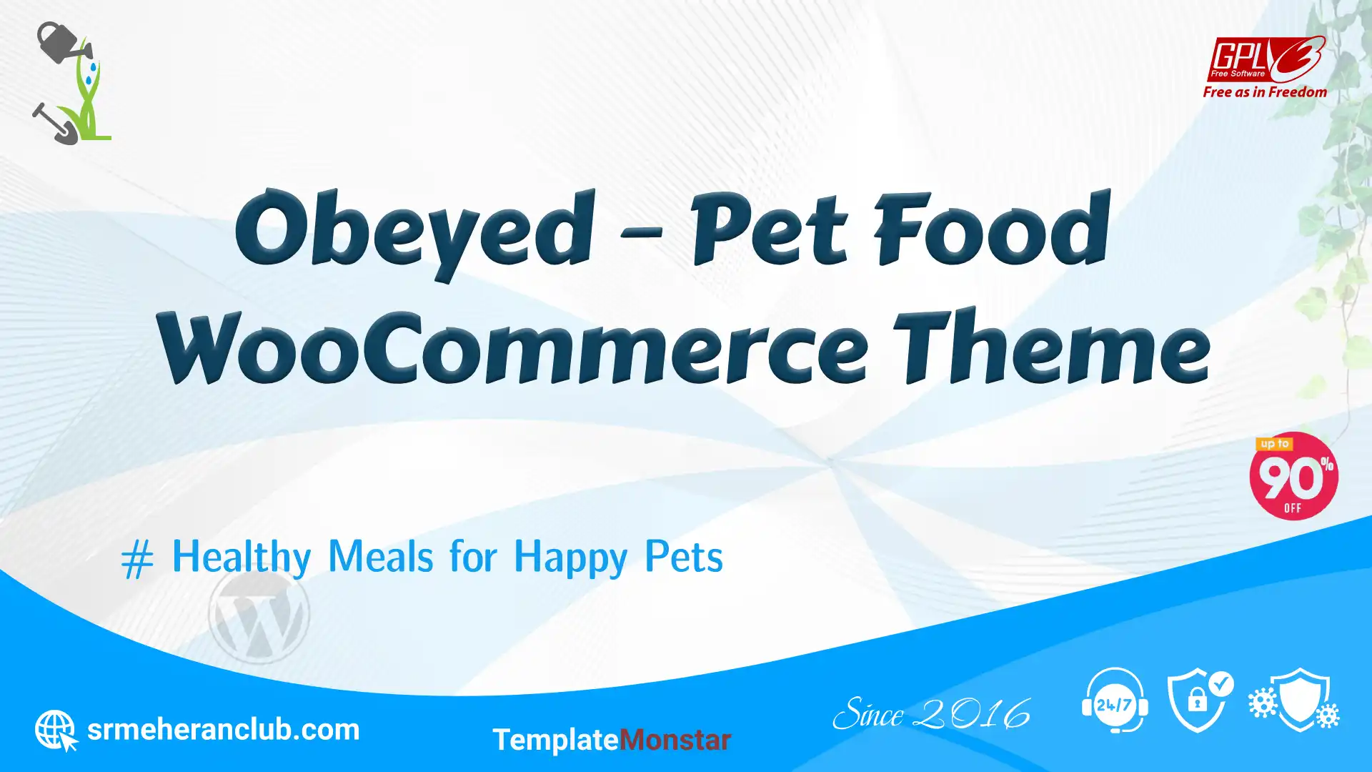 Obeyed – Pet Food WooCommerce Theme — Theme by Templatemonster