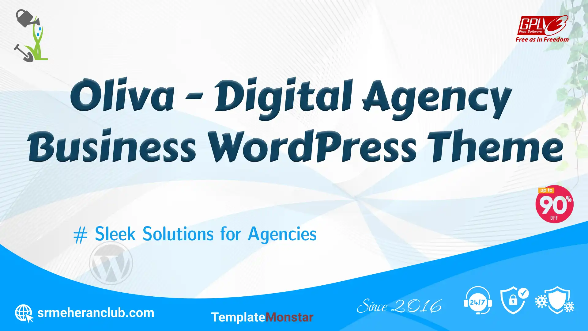 Oliva – Digital Agency Business WordPress Theme — Theme by Templatemonster