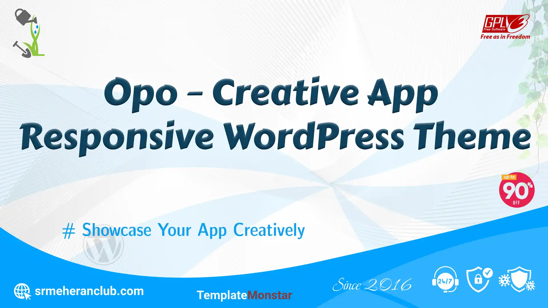Opo – Creative App Responsive WordPress Theme — Theme by Templatemonster