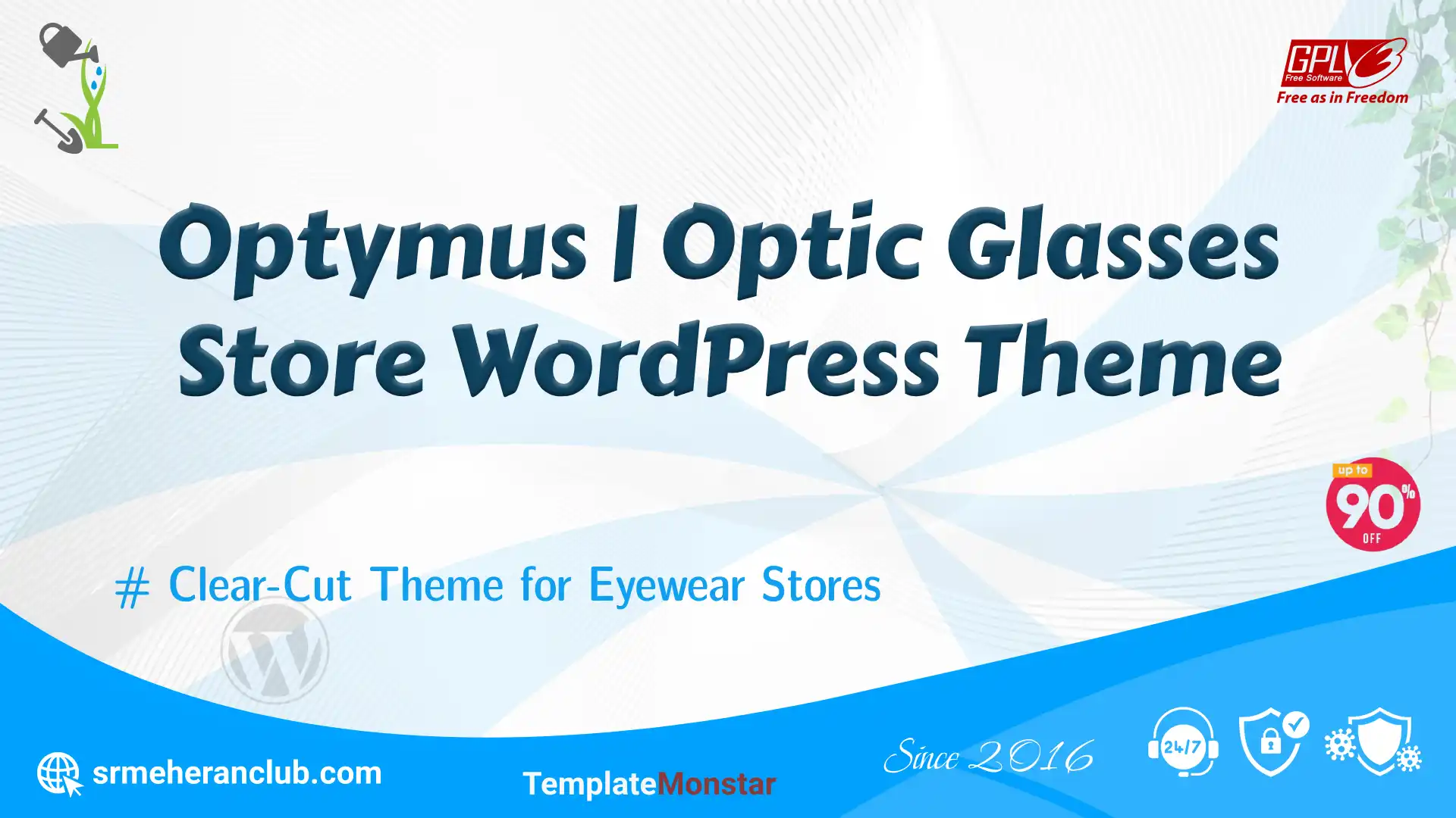 Optymus | Optic Glasses Store WordPress Theme — Theme by Templatemonster