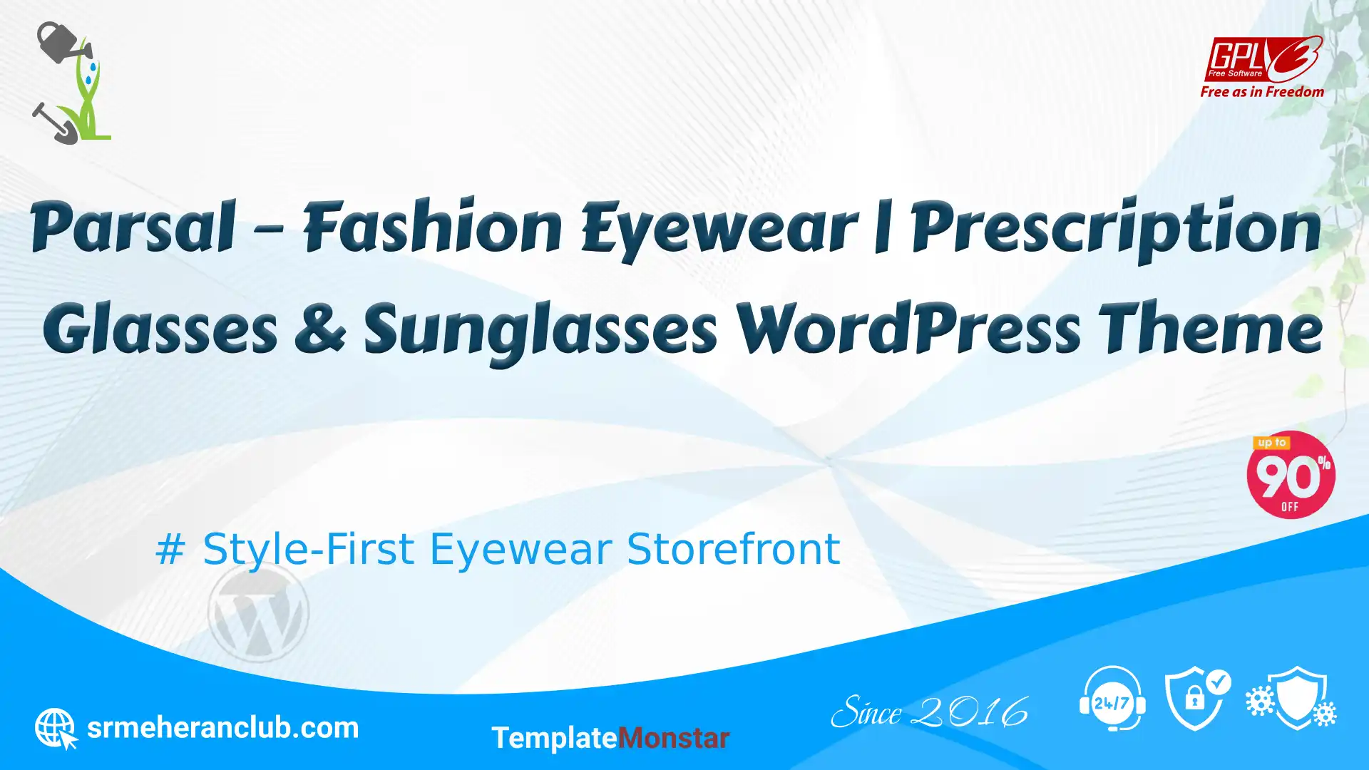 Parsal – Fashion Eyewear | Prescription Glasses & Sunglasses WordPress Theme — Theme by Templatemonster