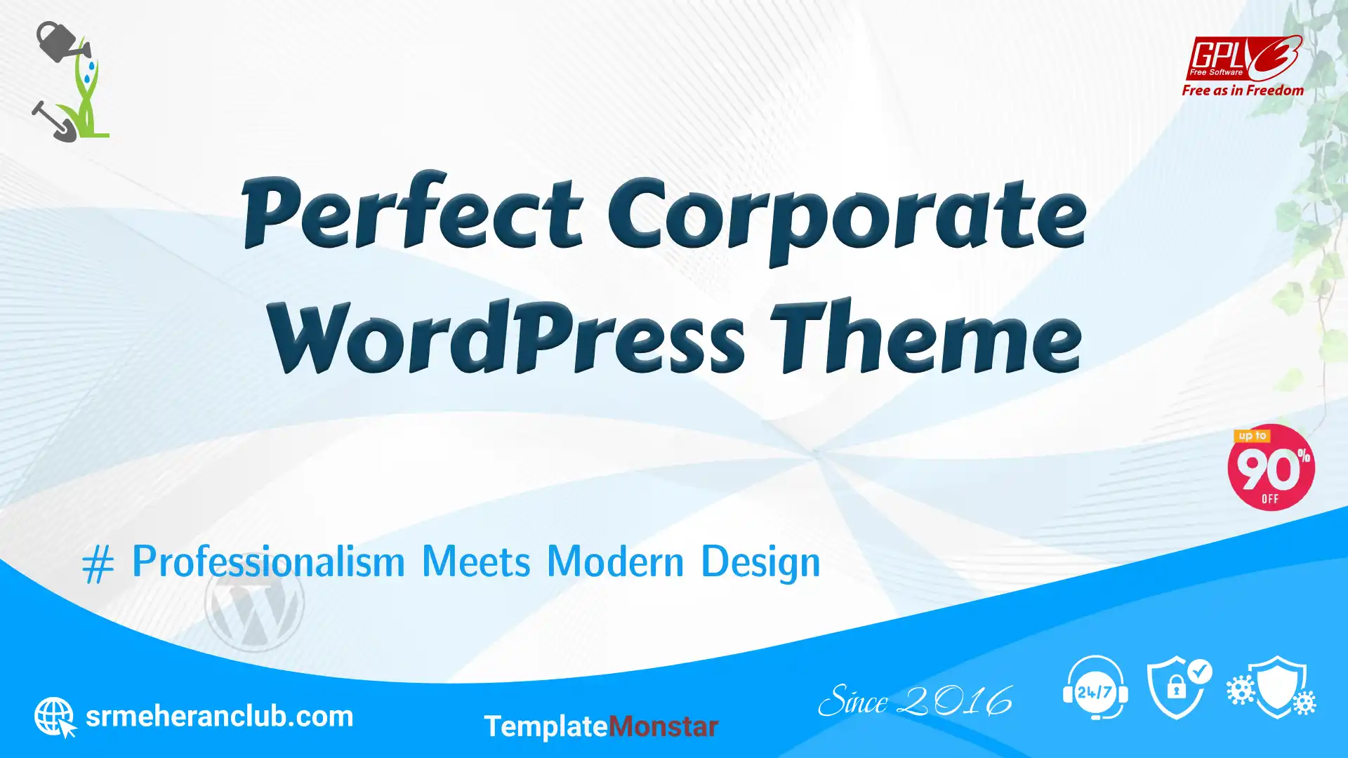 Perfect Corporate WordPress Theme — Theme by Templatemonster
