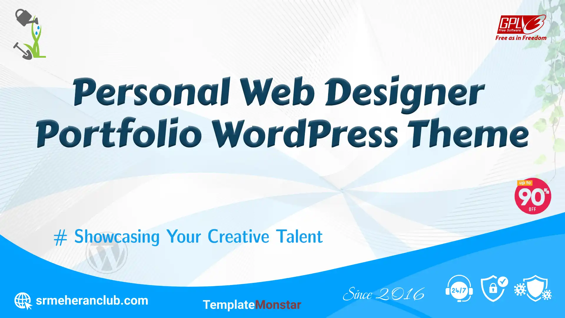 Personal Web Designer Portfolio WordPress Theme — Theme by Templatemonster