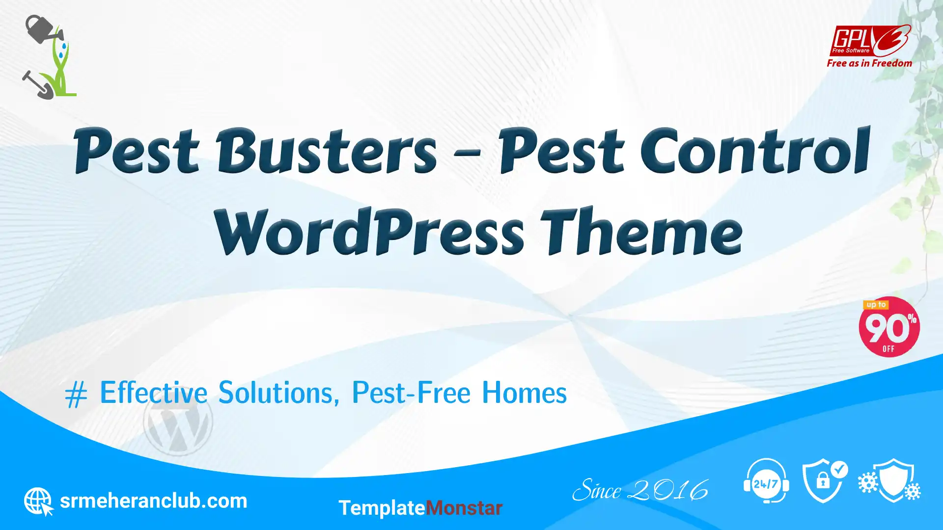 Pest Busters – Pest Control WordPress Theme — Theme by Templatemonster