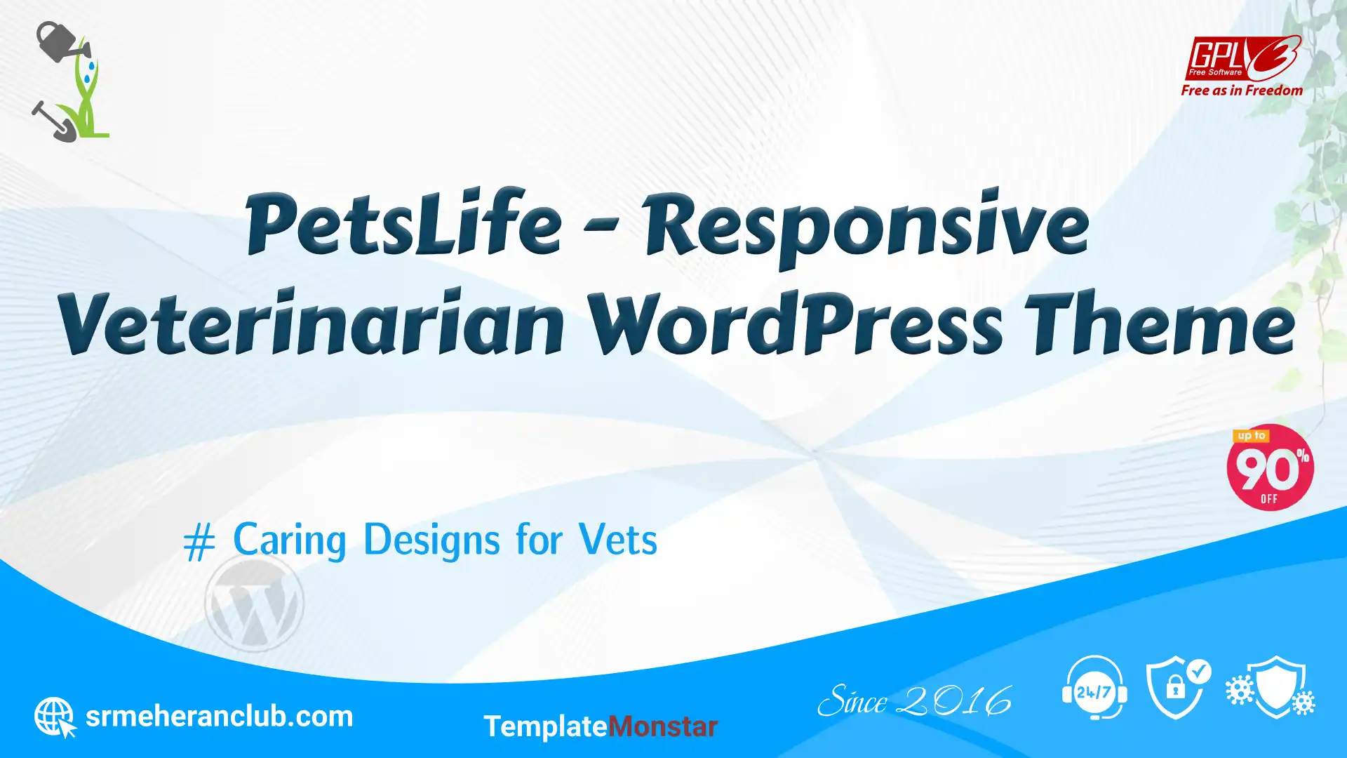 PetsLife – Responsive Veterinarian WordPress Theme — Theme by Templatemonster