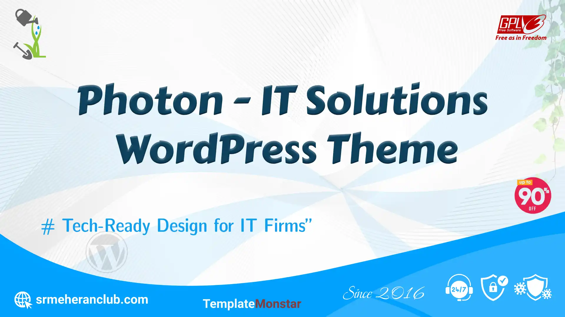 Photon – IT Solutions WordPress Theme — Theme by Templatemonster