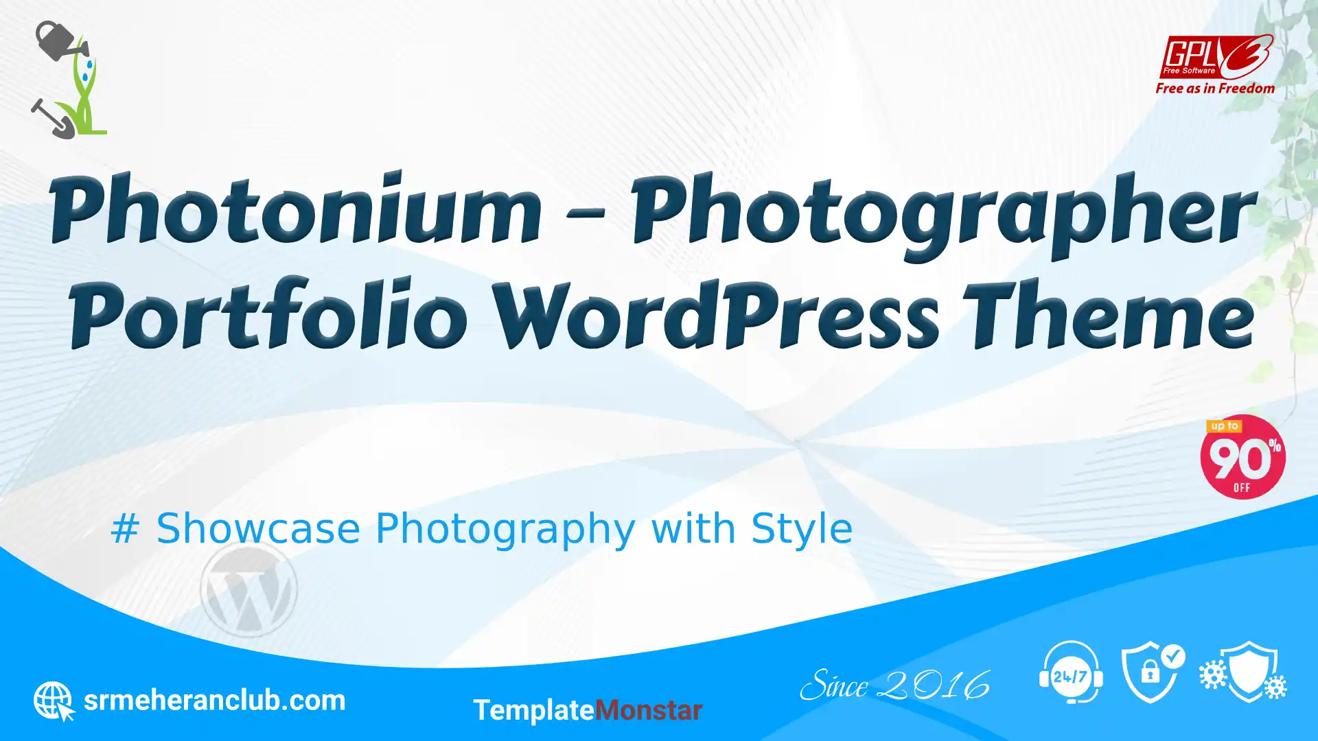 Photonium – Photographer Portfolio WordPress Theme — Theme by Templatemonster