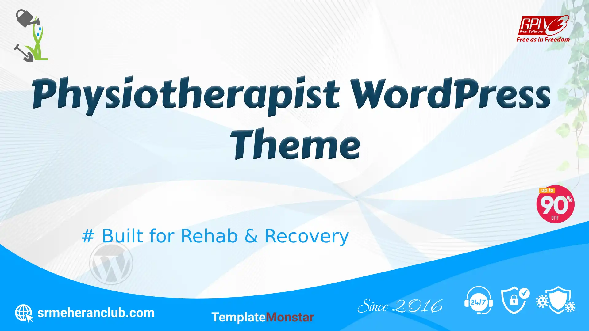 Physiotherapist WordPress Theme — Theme by Templatemonster