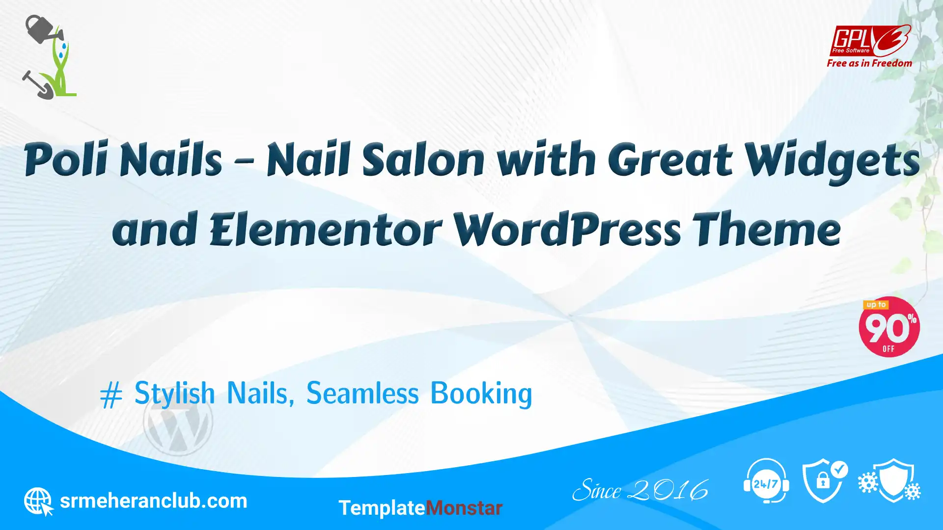 Poli Nails – Nail Salon with Great Widgets and Elementor WordPress Theme — Theme by Templatemonster