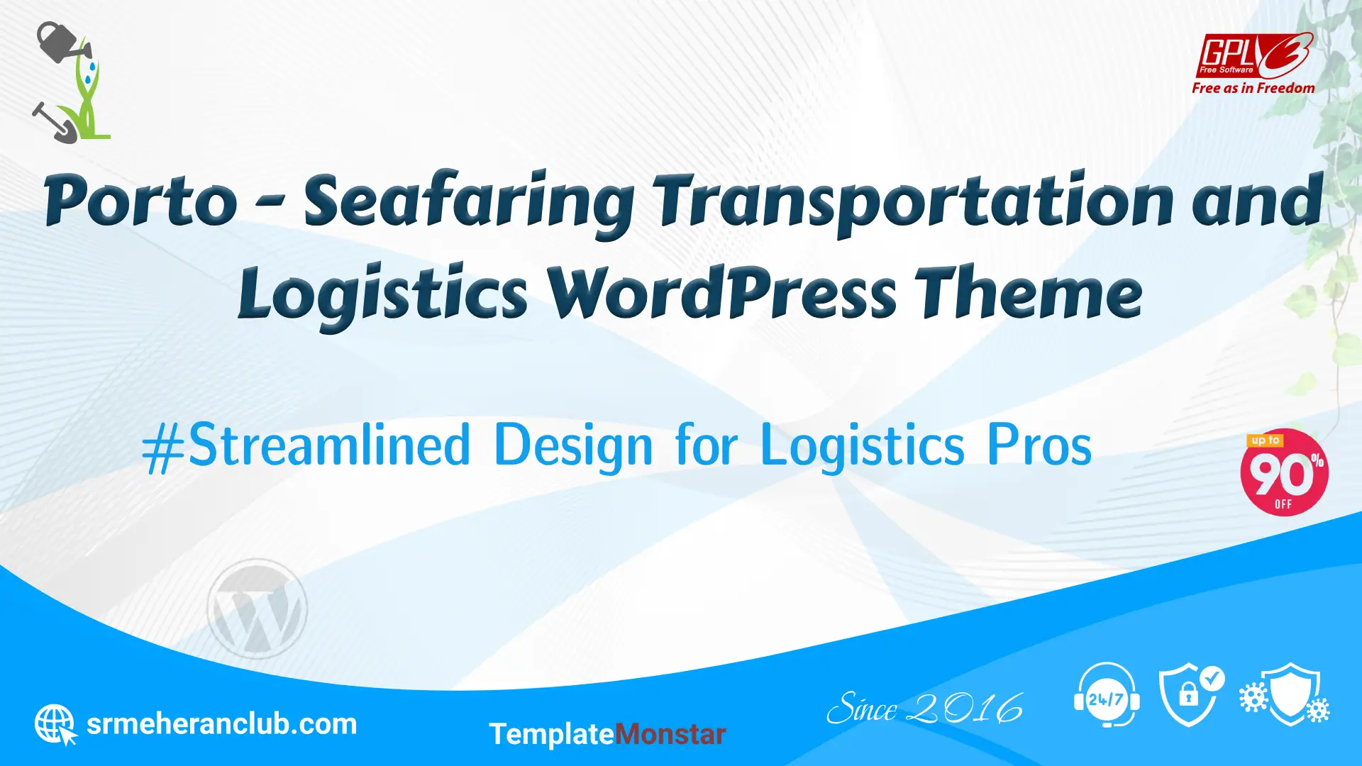 Porto – Seafaring Transportation and Logistics WordPress Theme — Theme by Templatemonster