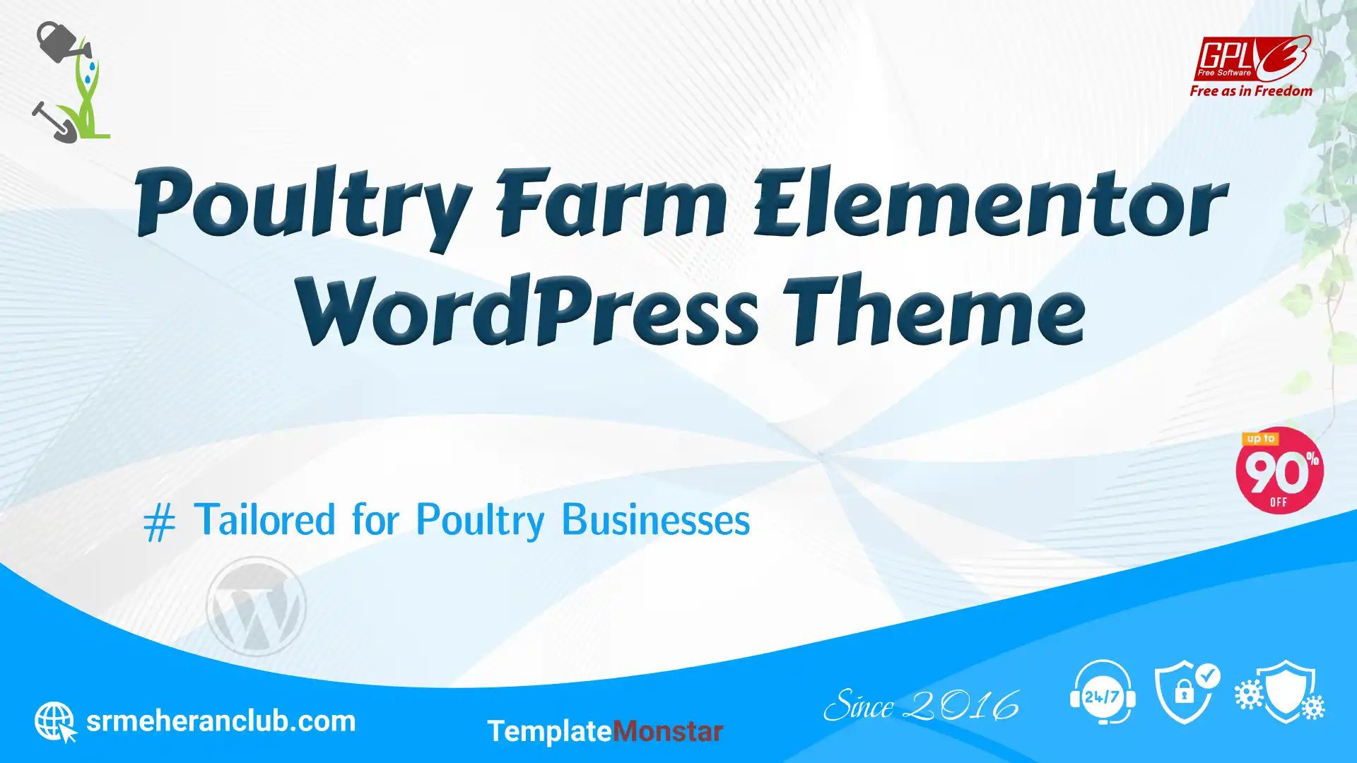 Poultry Farm Elementor WordPress Theme