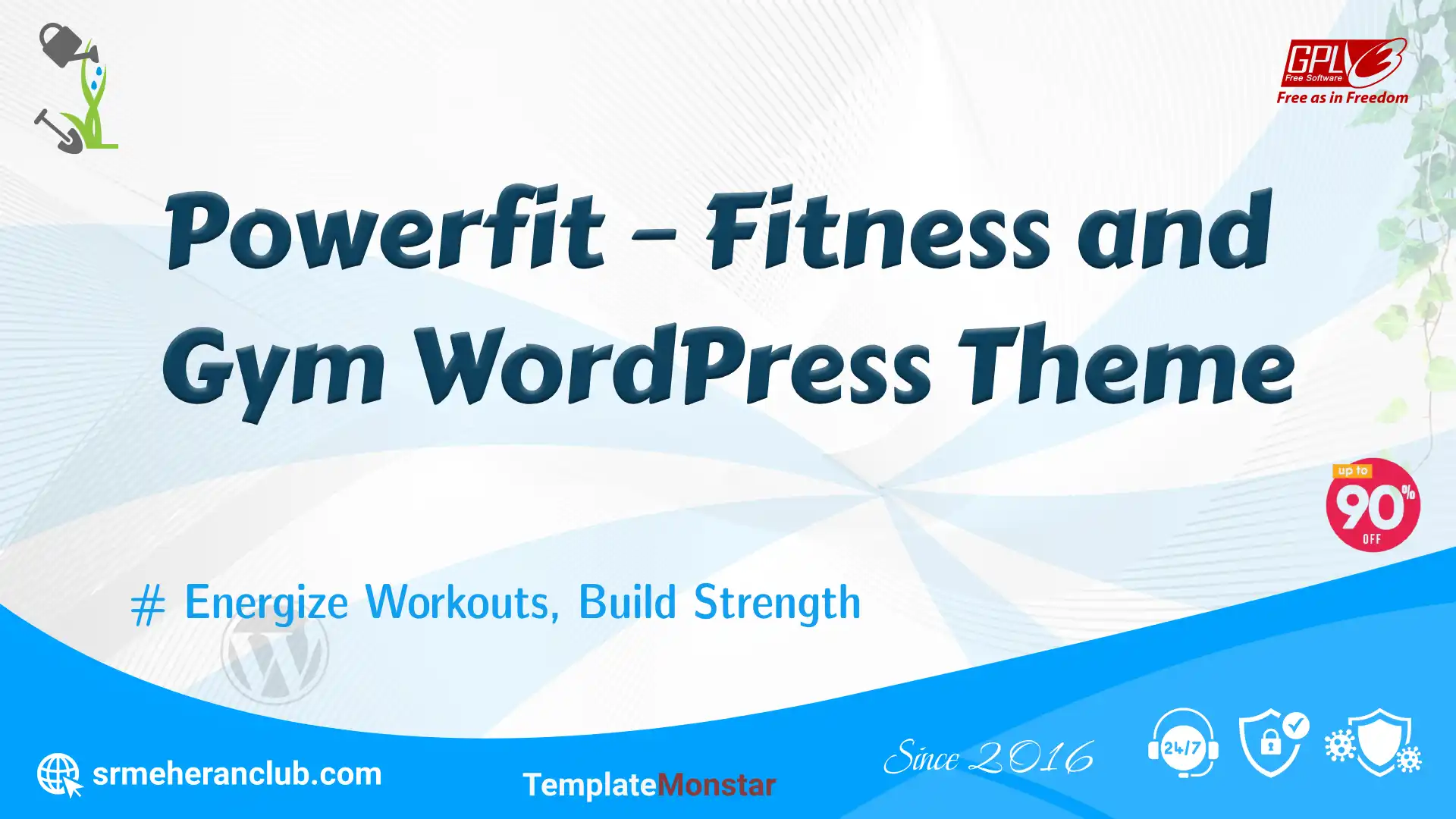 Powerfit – Fitness and Gym WordPress Theme — Theme by Templatemonster