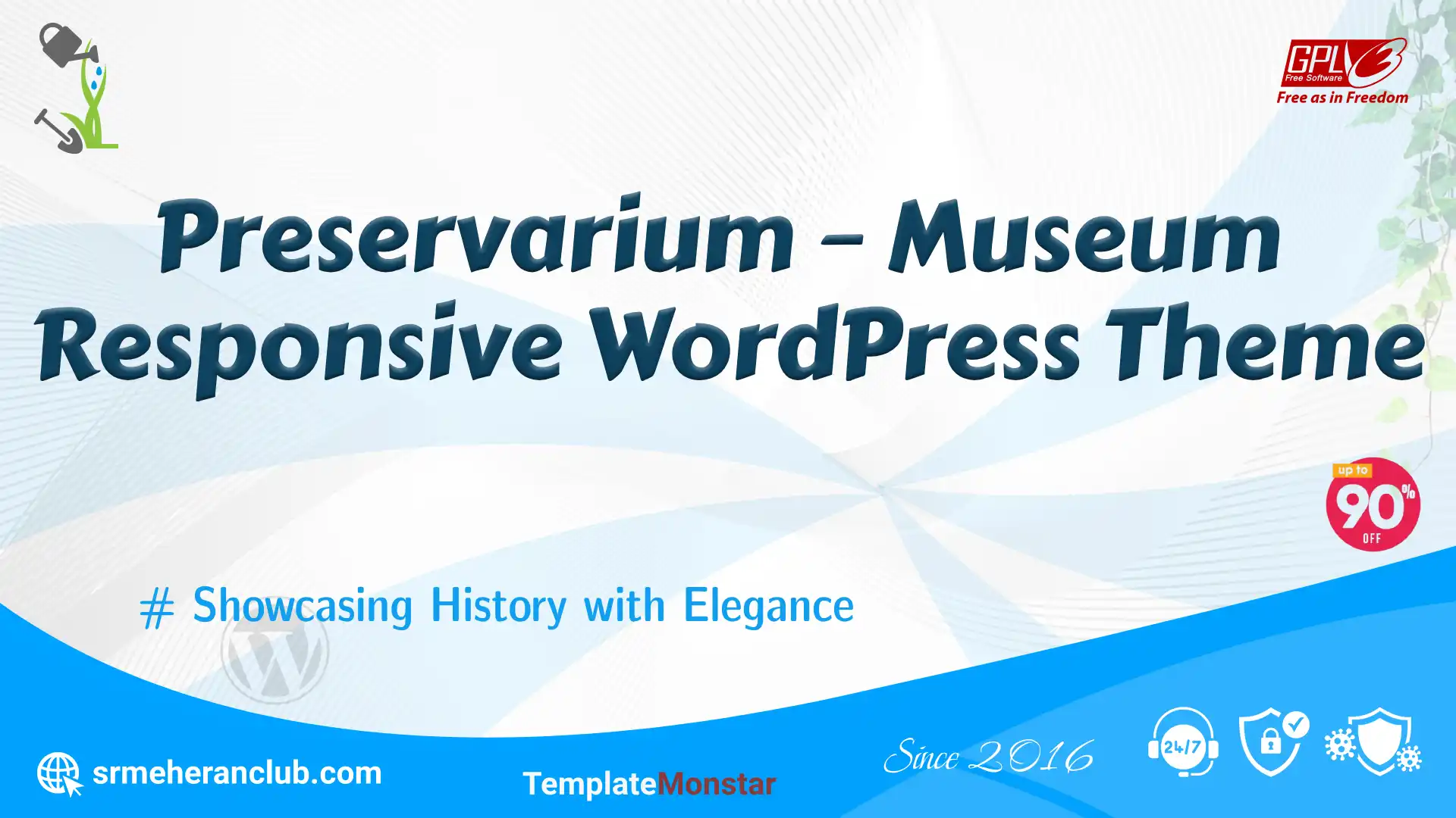 Preservarium – Museum Responsive WordPress Theme — Theme by Templatemonster