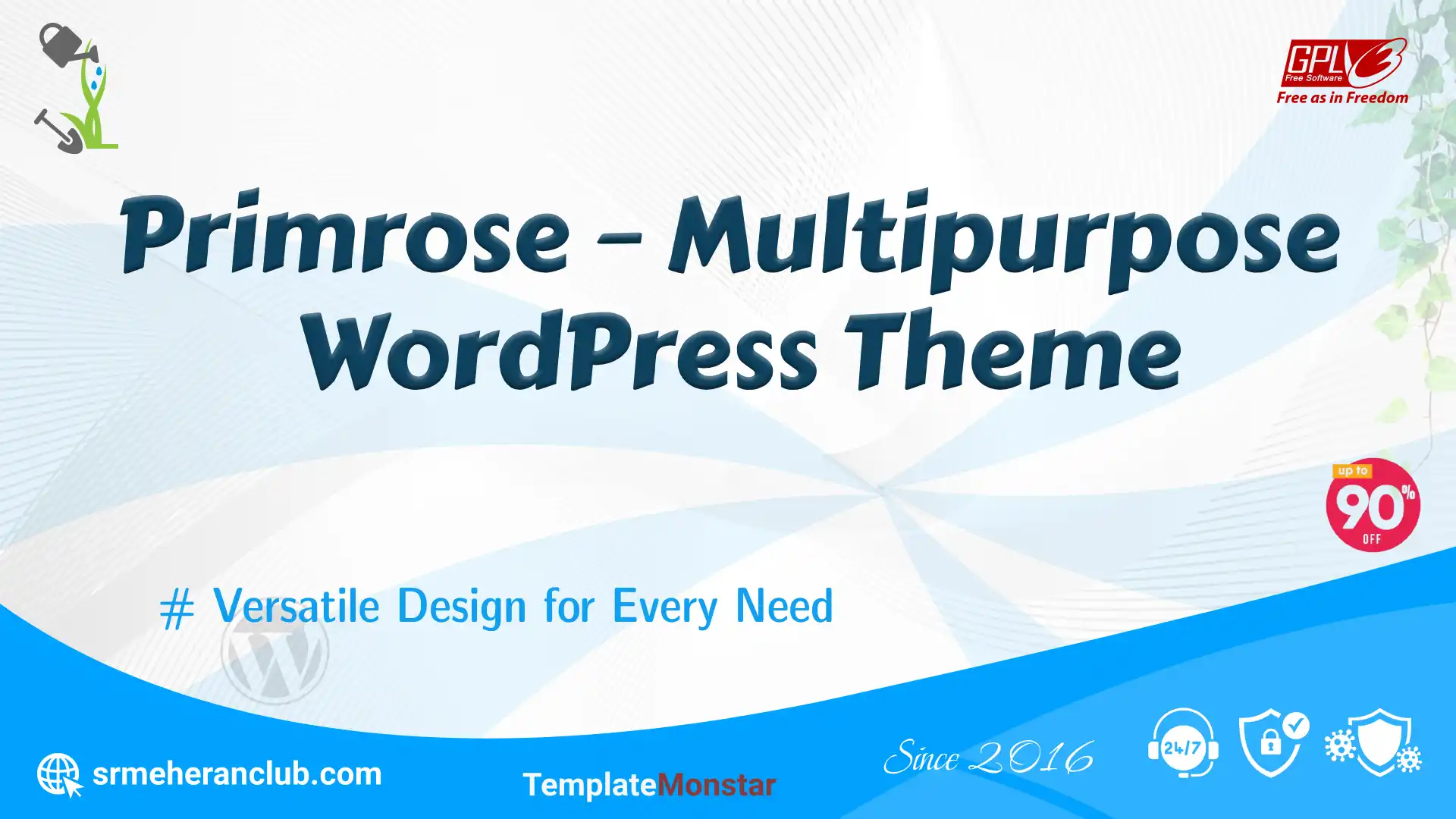 Primrose – Multipurpose WordPress Theme — Theme by Templatemonster