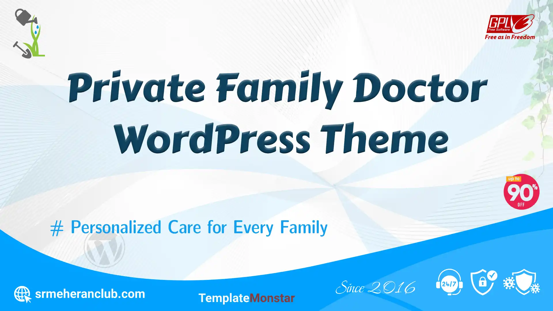 Private Family Doctor WordPress Theme — Theme by Templatemonster