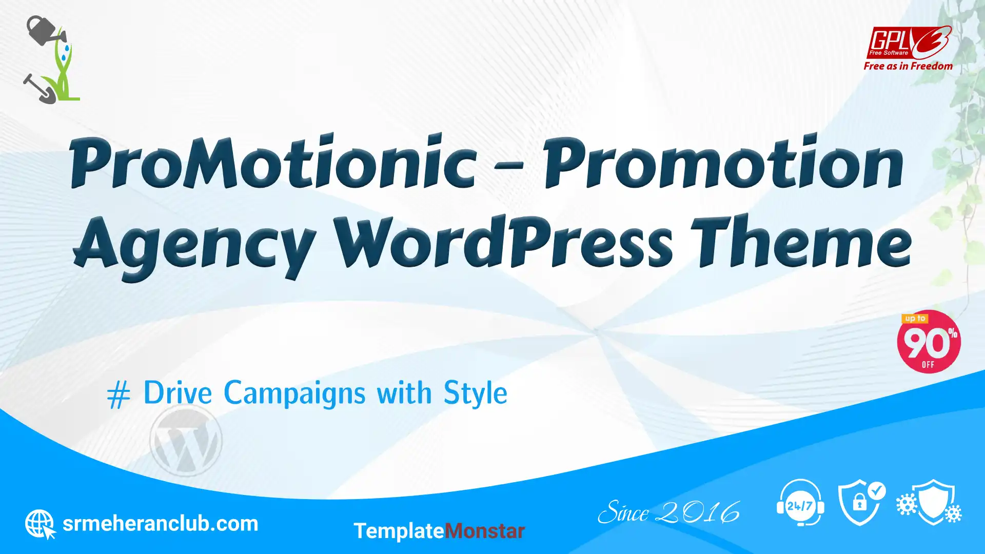 ProMotionic – Promotion Agency WordPress Theme — Theme by Templatemonster