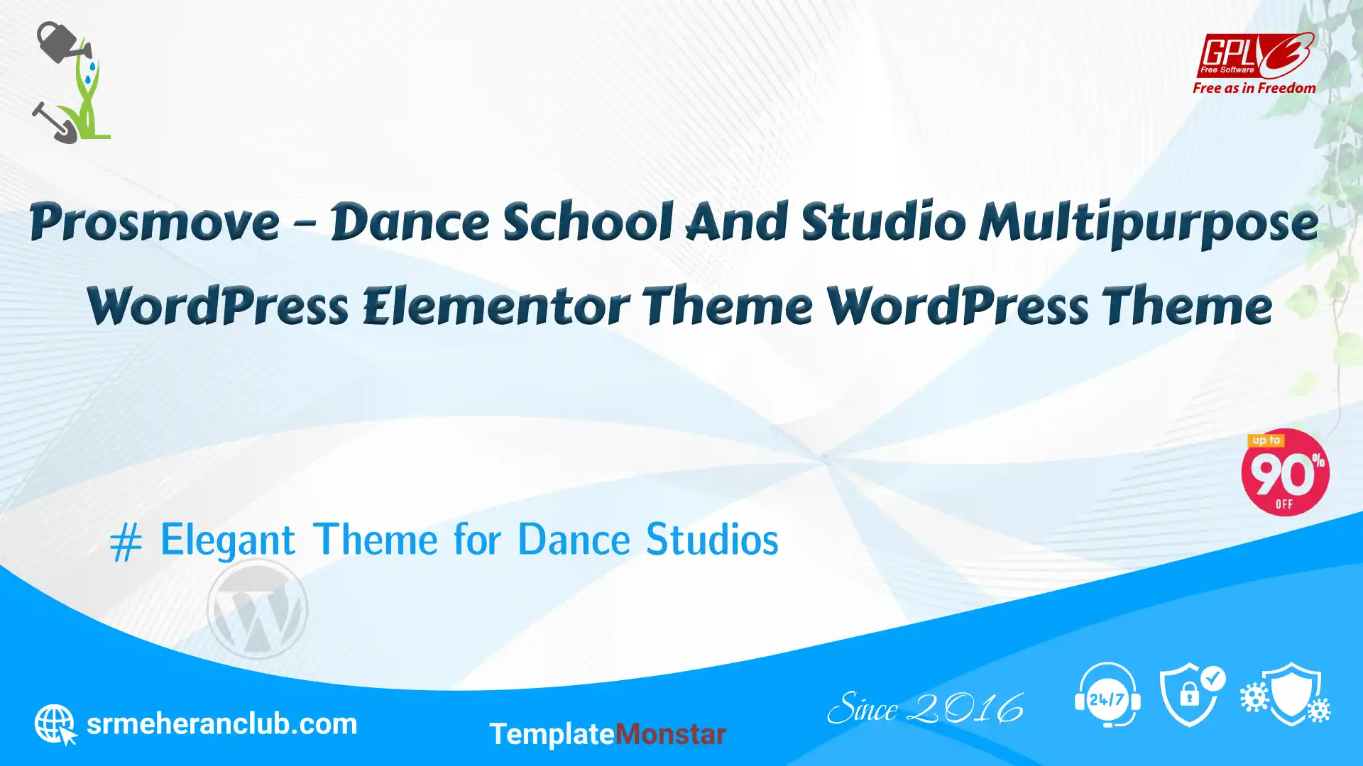 Prosmove – Dance School And Studio Multipurpose WordPress Elementor Theme WordPress Theme