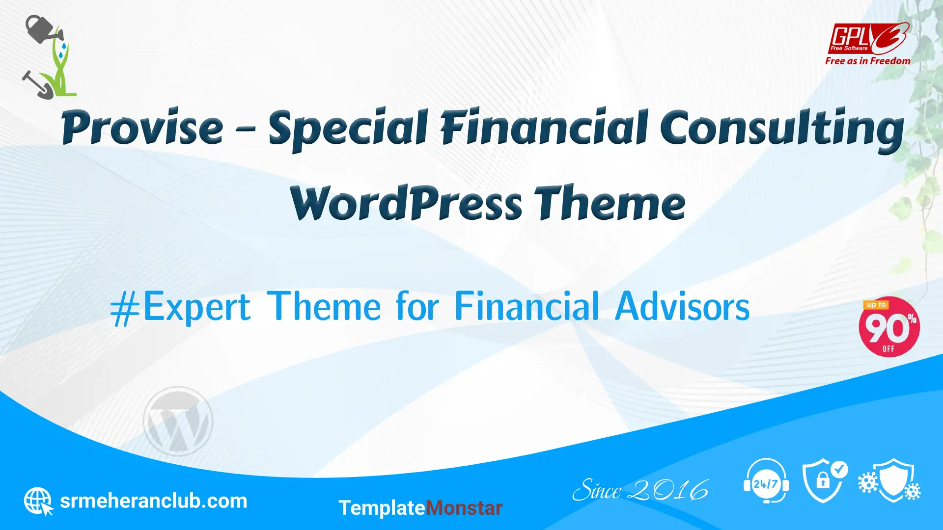 Provise – Special Financial Consulting WordPress Theme — Theme by Templatemonster