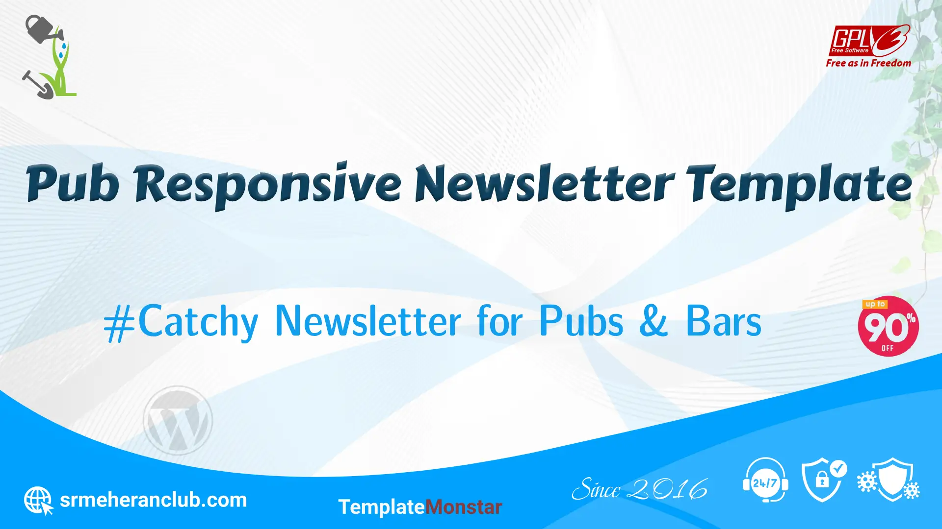Pub Responsive Newsletter Template — Template by Templatemonster