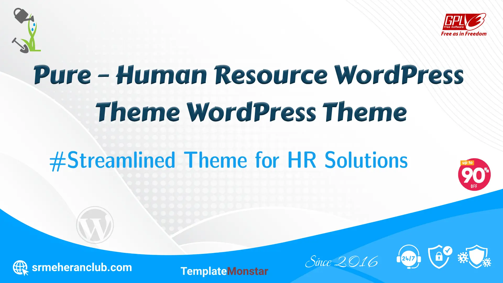 Pure – Human Resource WordPress Theme WordPress Theme — Theme by Templatemonster