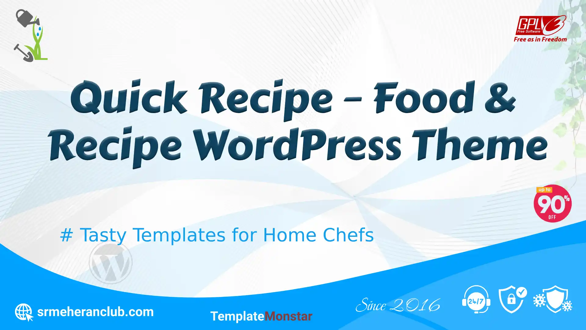 Quick Recipe – Food & Recipe WordPress Theme — Theme by Templatemonster
