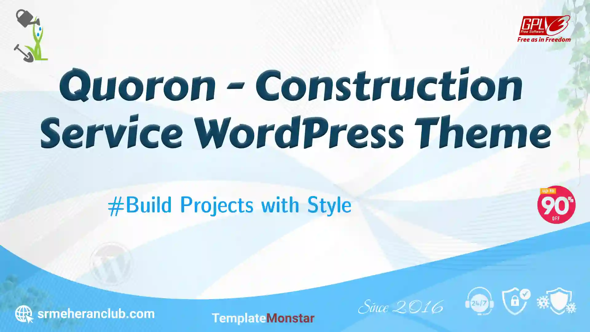 Quoron – Construction Service WordPress Theme — Theme by Templatemonster