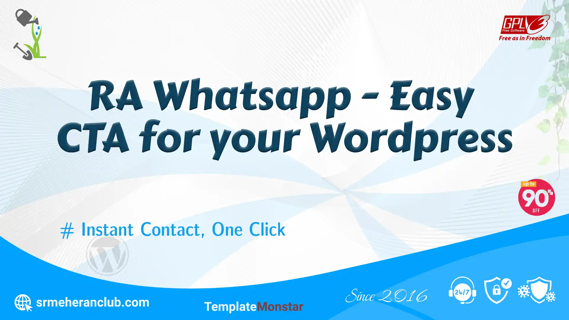 RA Whatsapp – Easy CTA for your WordPress — Theme by Templatemonster