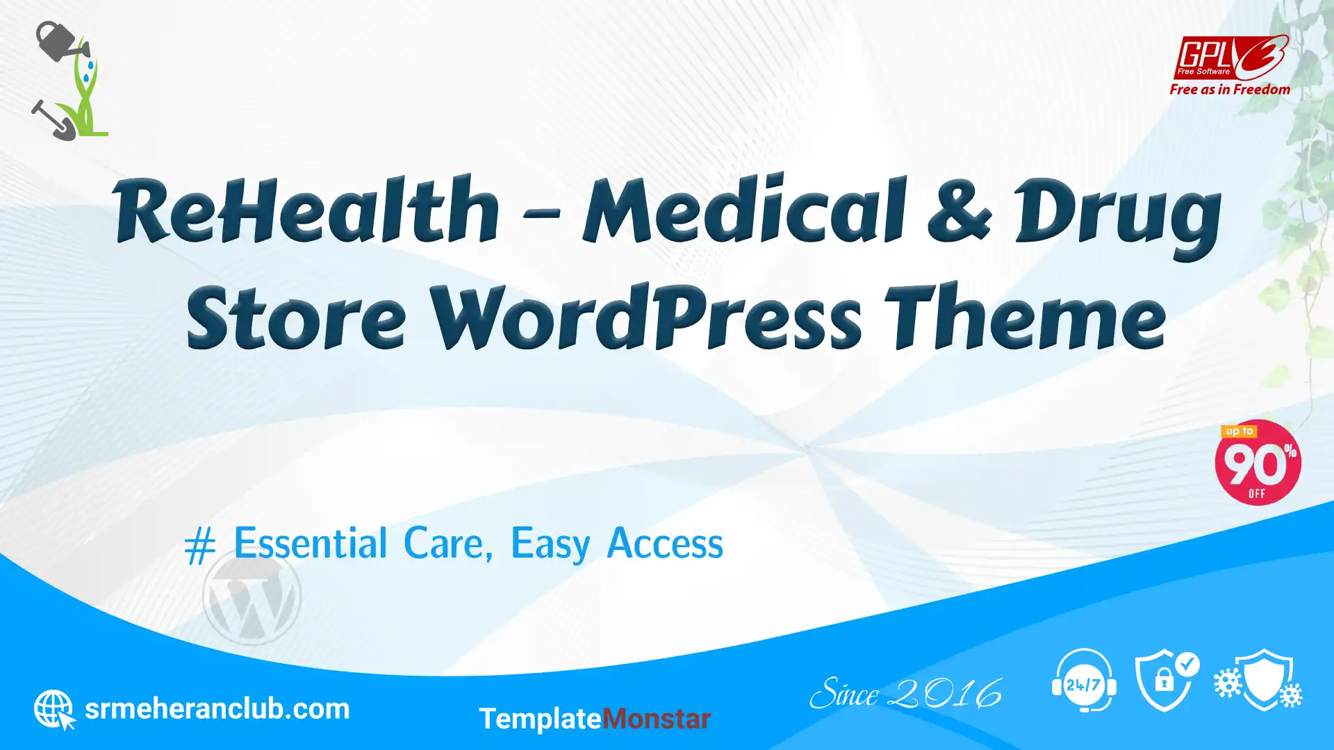 ReHealth – Medical & Drug Store WordPress Theme — Theme by Templatemonster