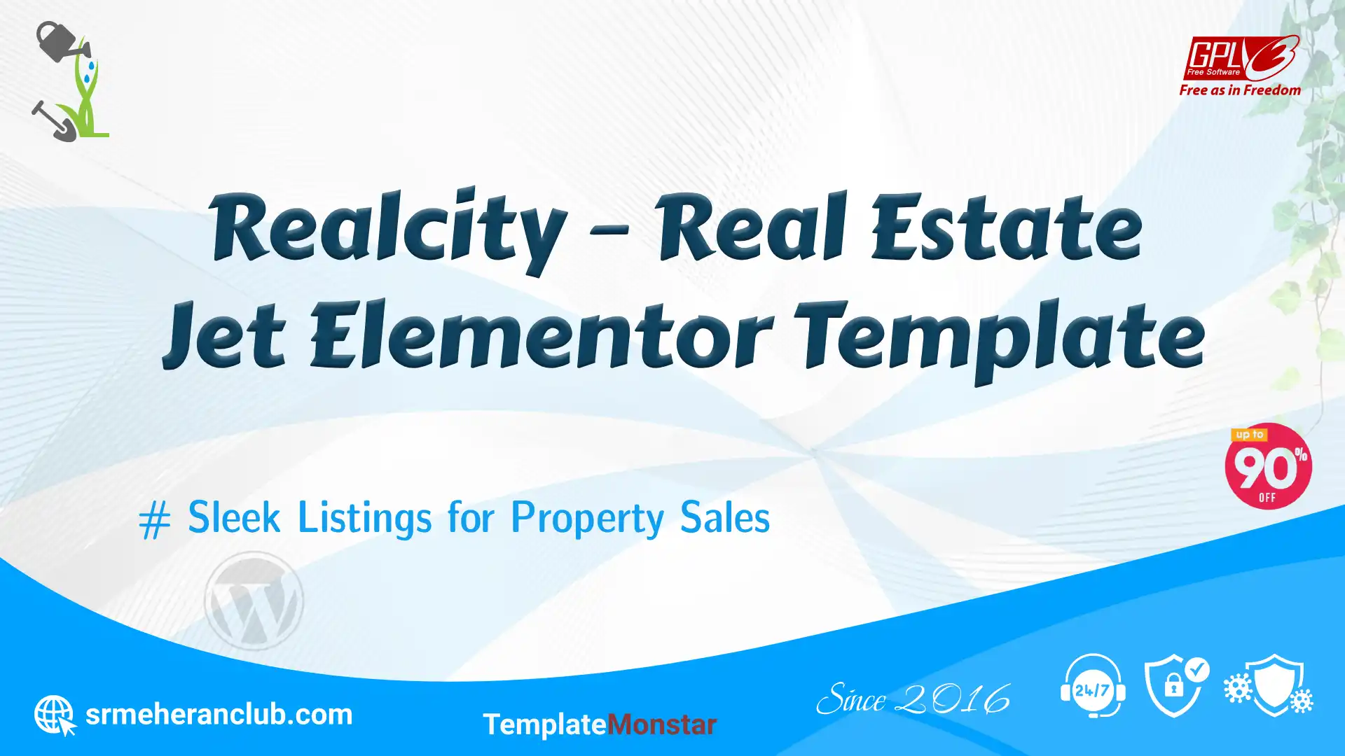 Realcity – Real Estate Jet Elementor Template — Theme by Templatemonster