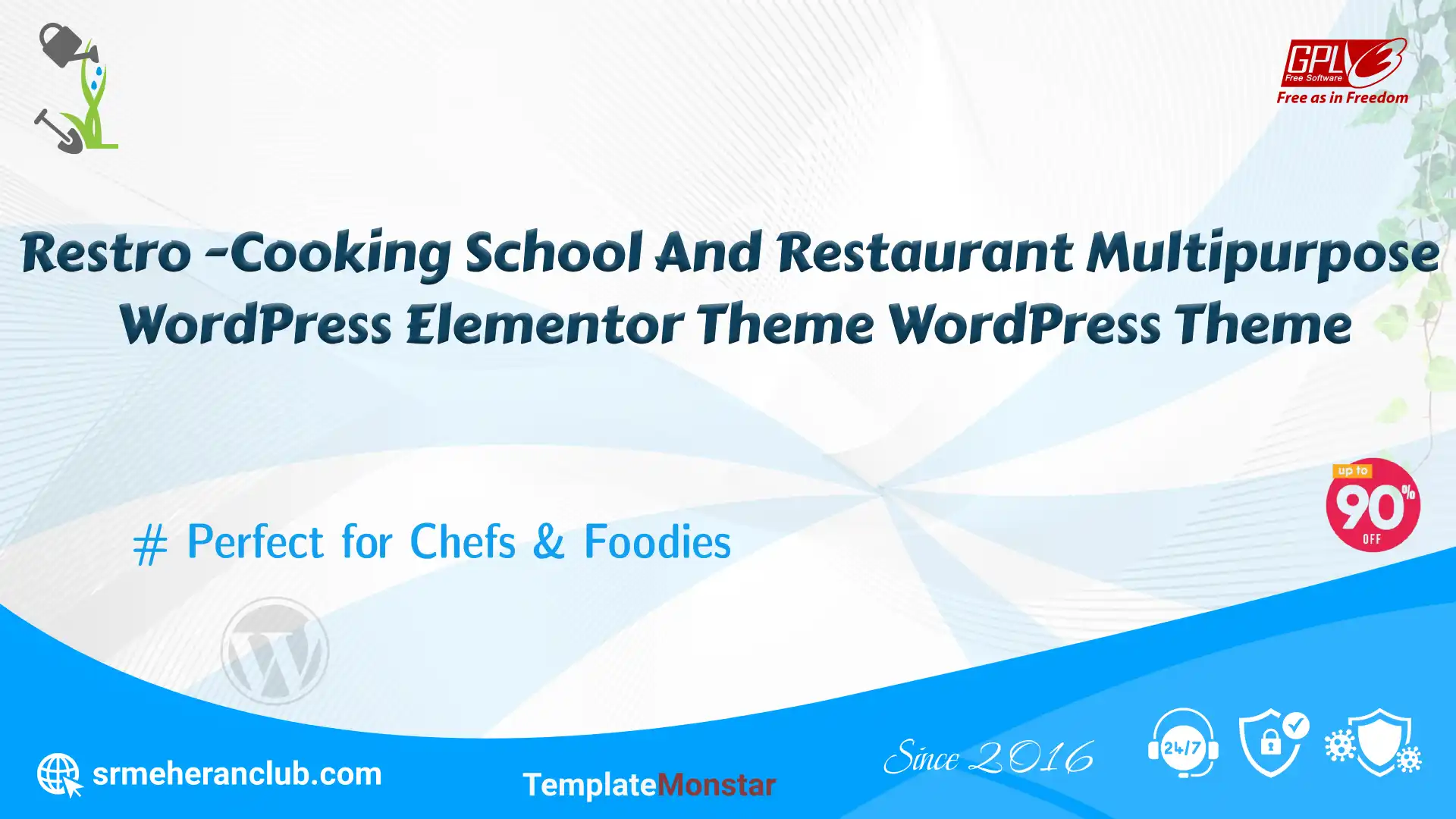 Restro -Cooking School And Restaurant Multipurpose WordPress Elementor Theme WordPress Theme