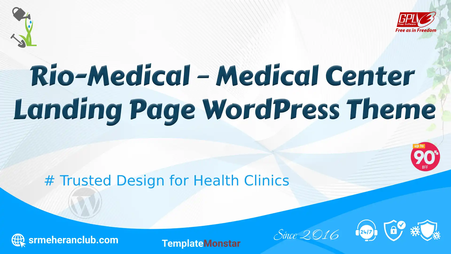 Rio-Medical – Medical Center Landing Page WordPress Theme — Theme by Templatemonster