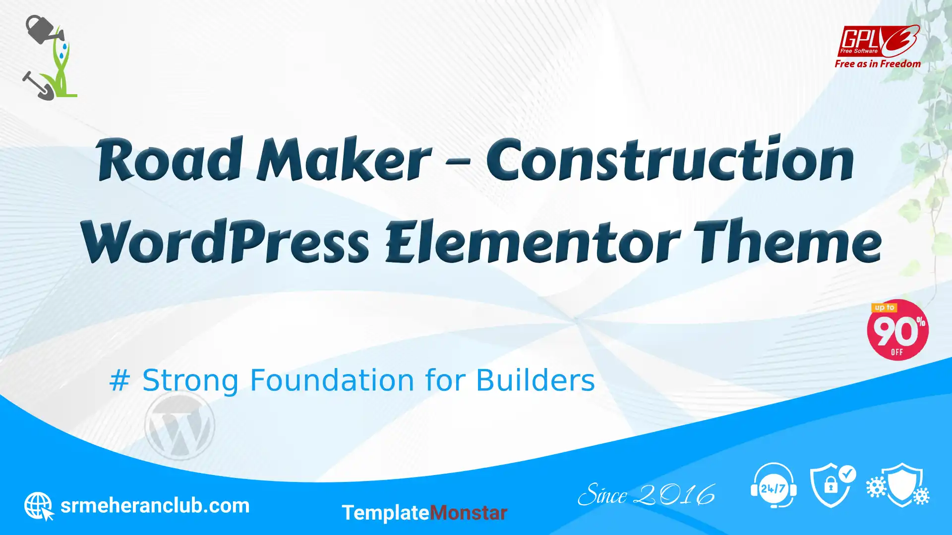 Road Maker – Construction WordPress Elementor Theme — Theme by Templatemonster