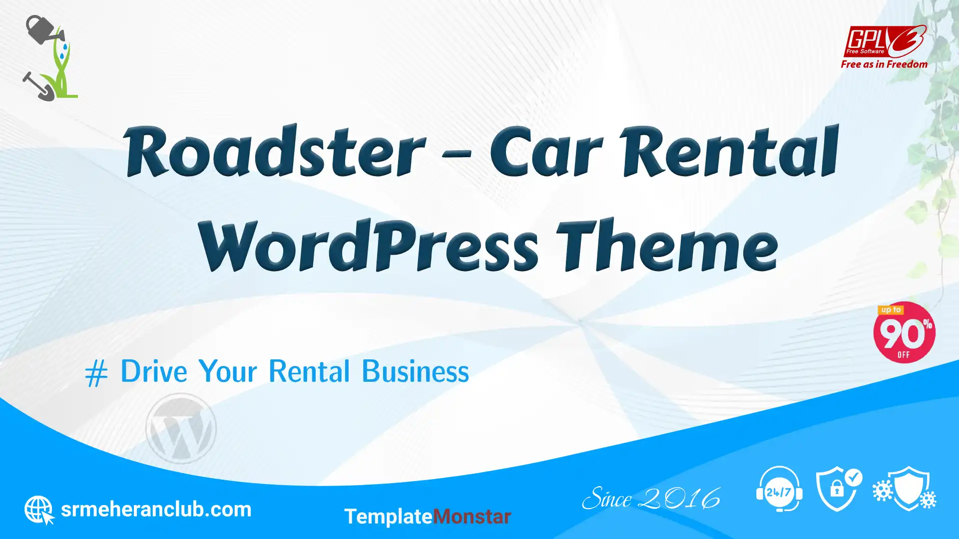 Roadster – Car Rental WordPress Theme — Theme by Templatemonster